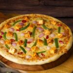 Medium paneer pizza with Extra Cheese